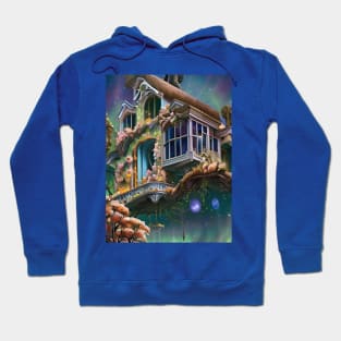 Beautiful House in the Galaxy Hoodie